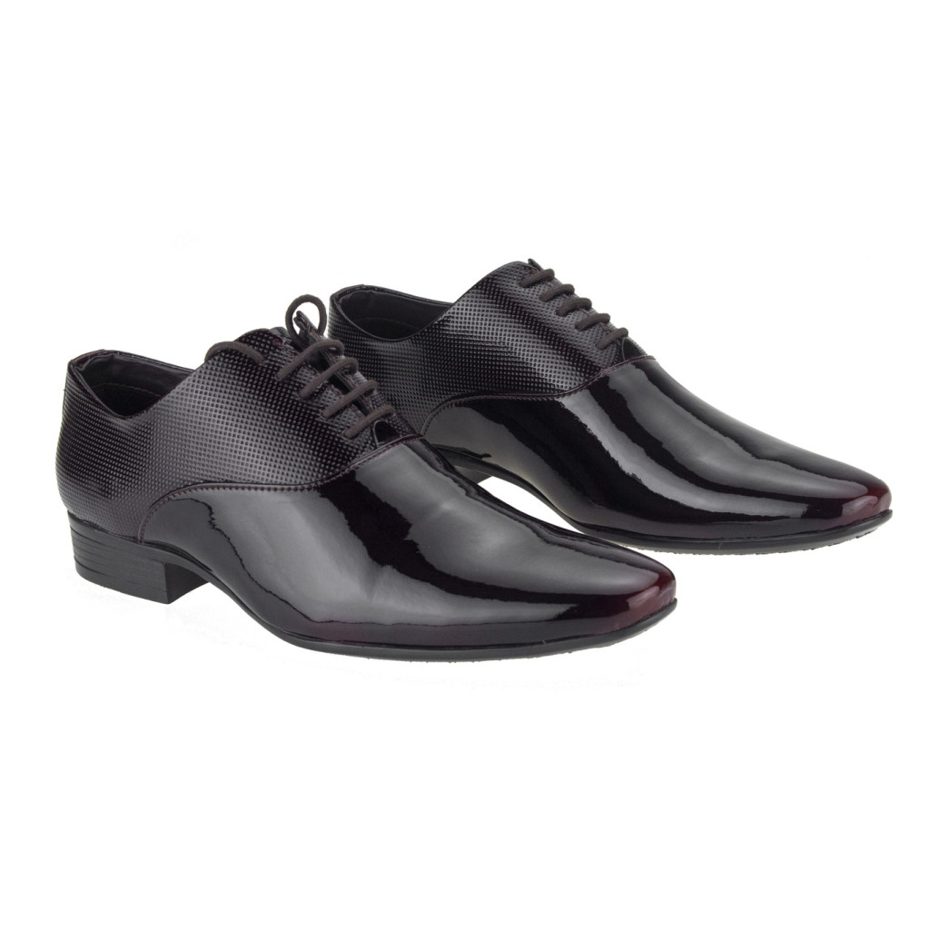 548 : Balujas Men Cherry Mirco Shoes
