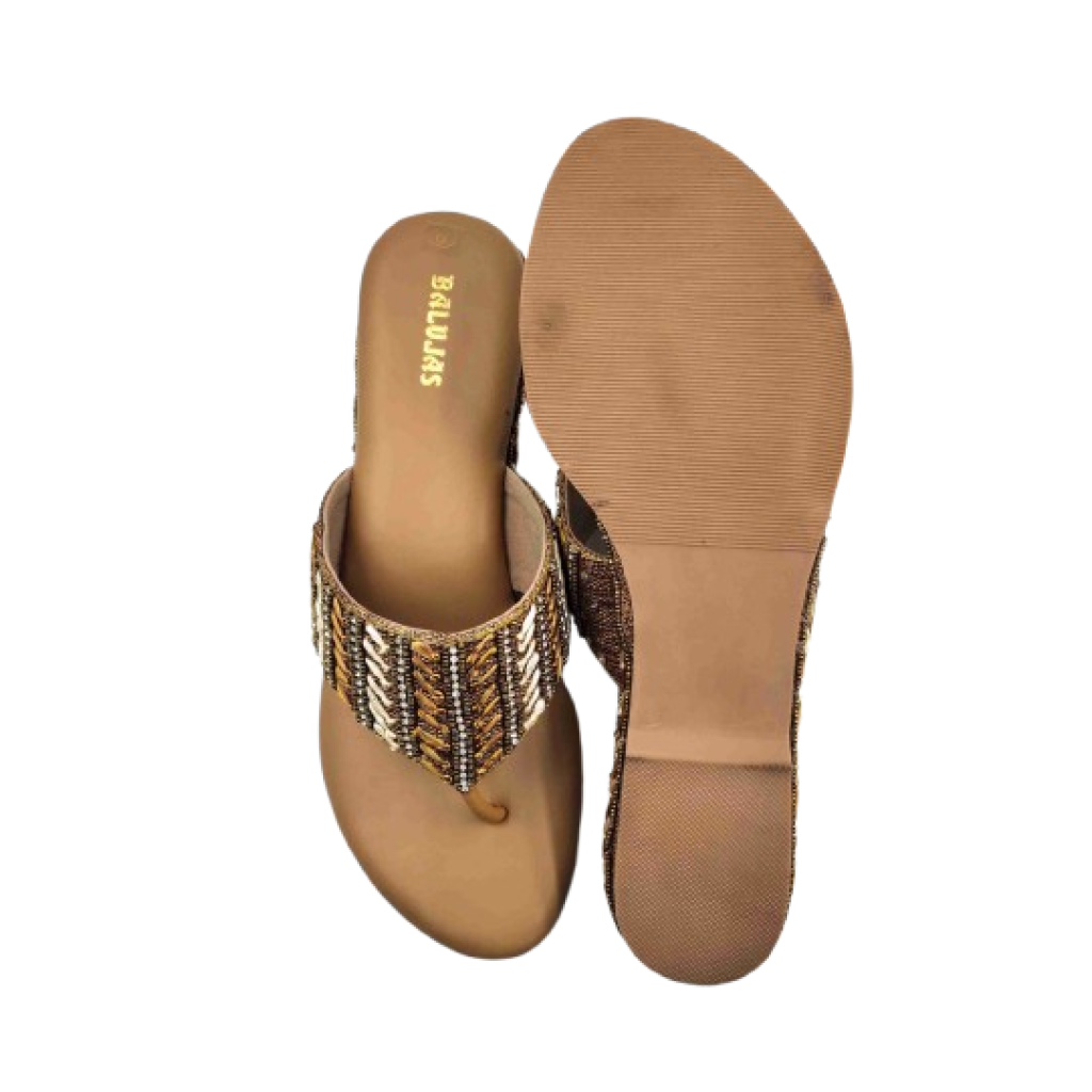 112-81: Balujas Women Antic Ethnic Sllipers