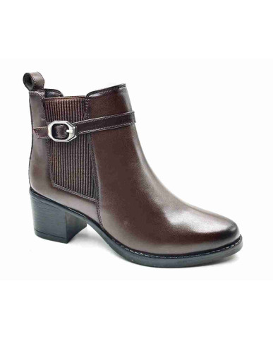 AG-08: Balujas Women's Brown Ankle Boot