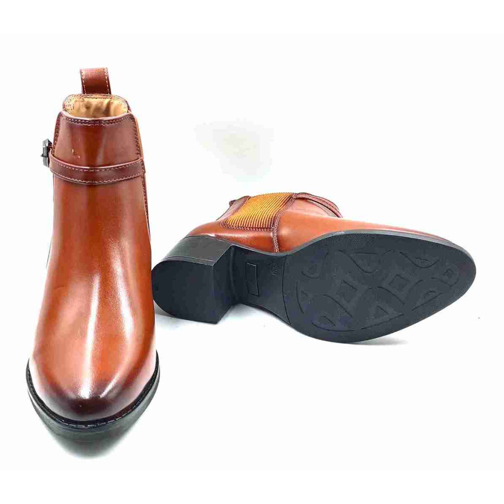 AG-08: Balujas Women's Tan Ankle Boot