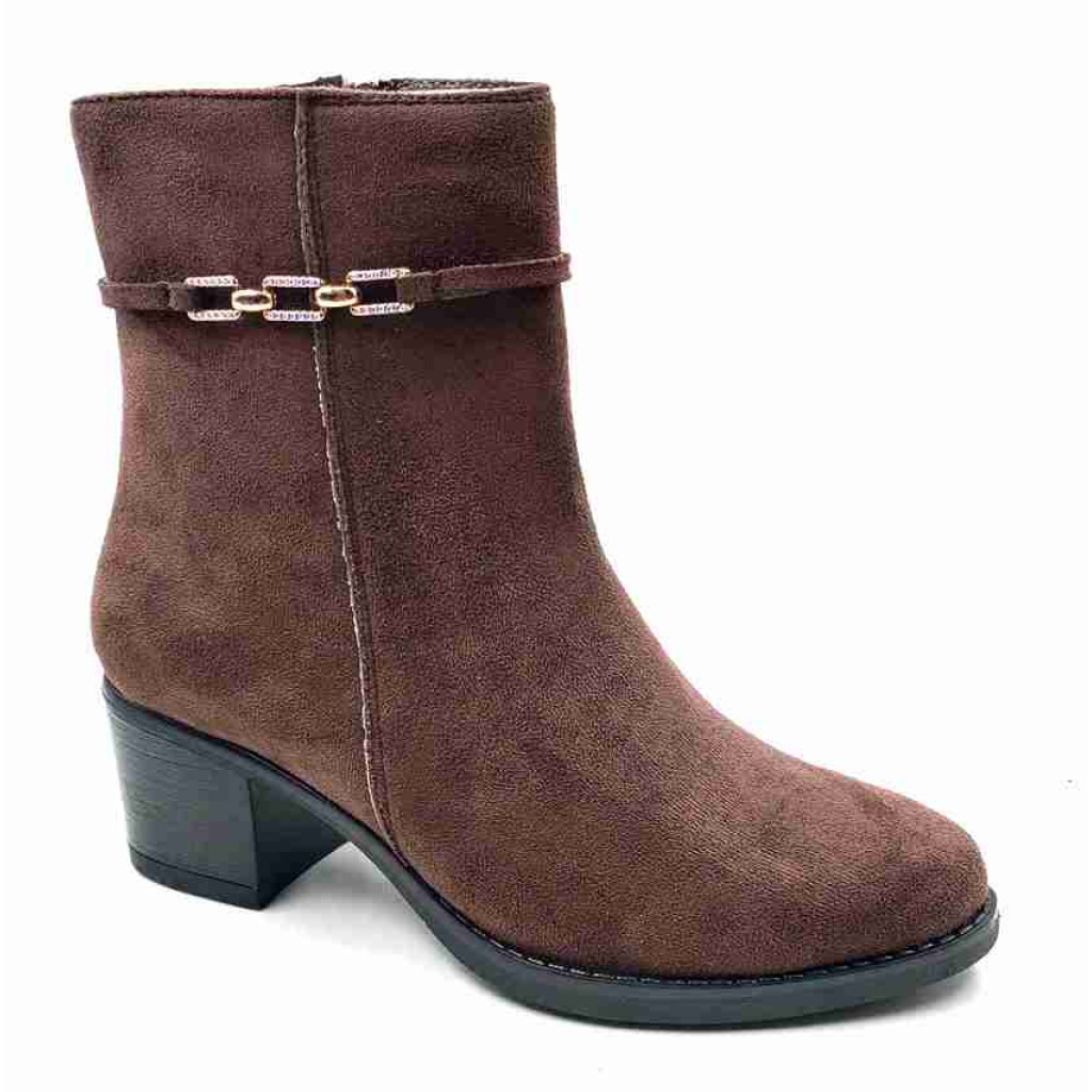 AG-20: Balujas Women's Brown Suede Boot