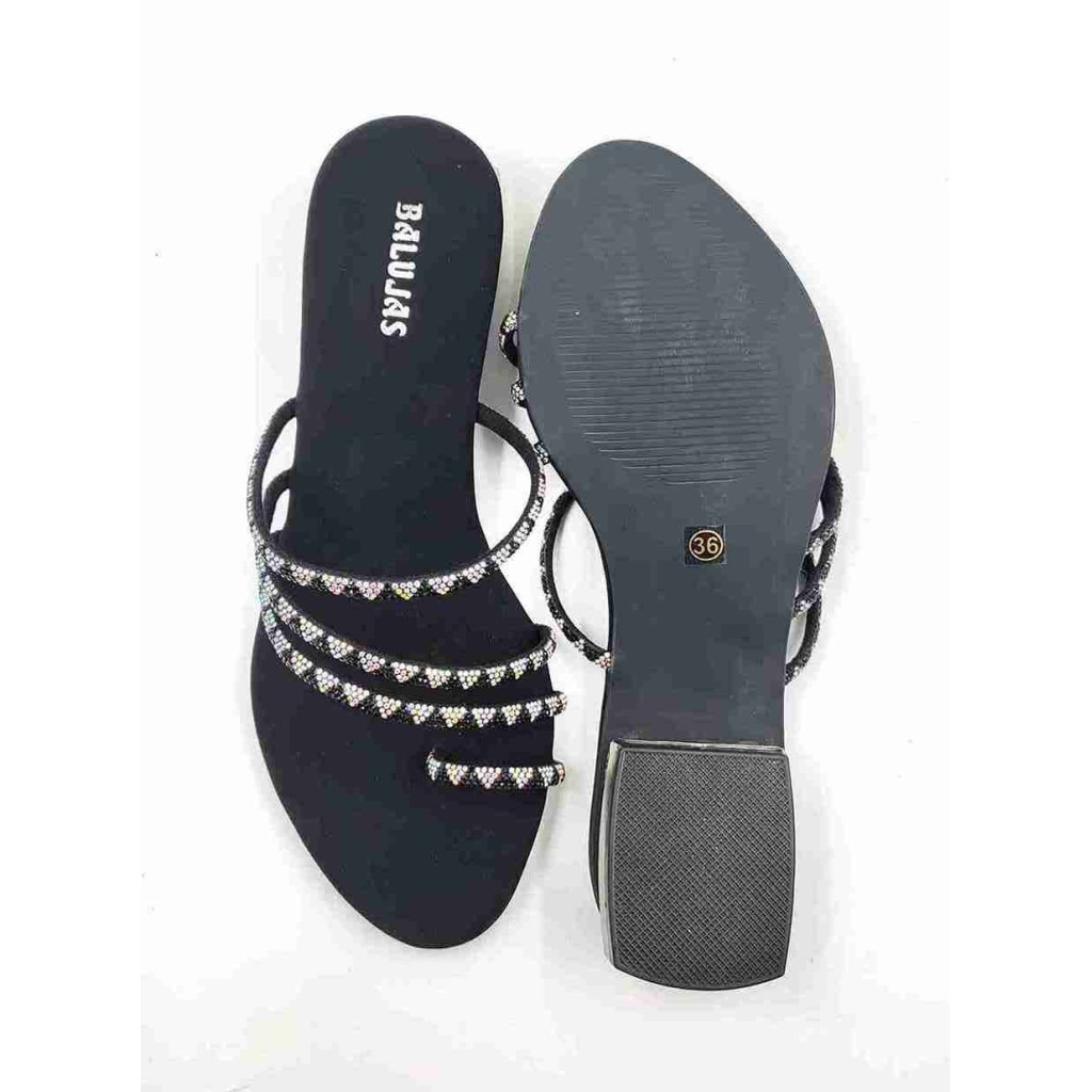 K-331: Balujas Women's Black Sandal