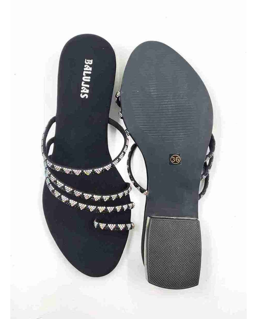 K-331: Balujas Women's Black Sandal