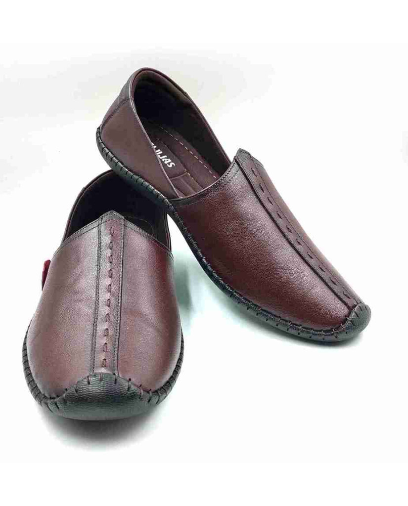 L-967: Balujas Men's Cherry Jutti