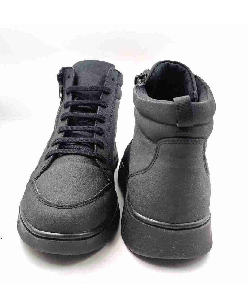 NEFY-1006: Balujas Black Ankle Boots