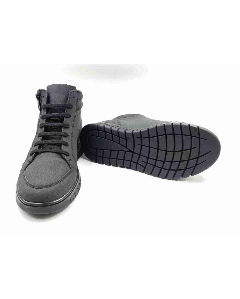 NEFY-1006: Balujas Black Ankle Boots