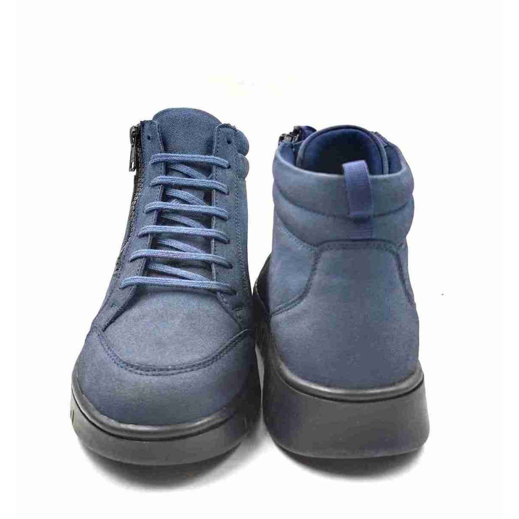 NEFY-1006: Balujas Navy Ankle Boots