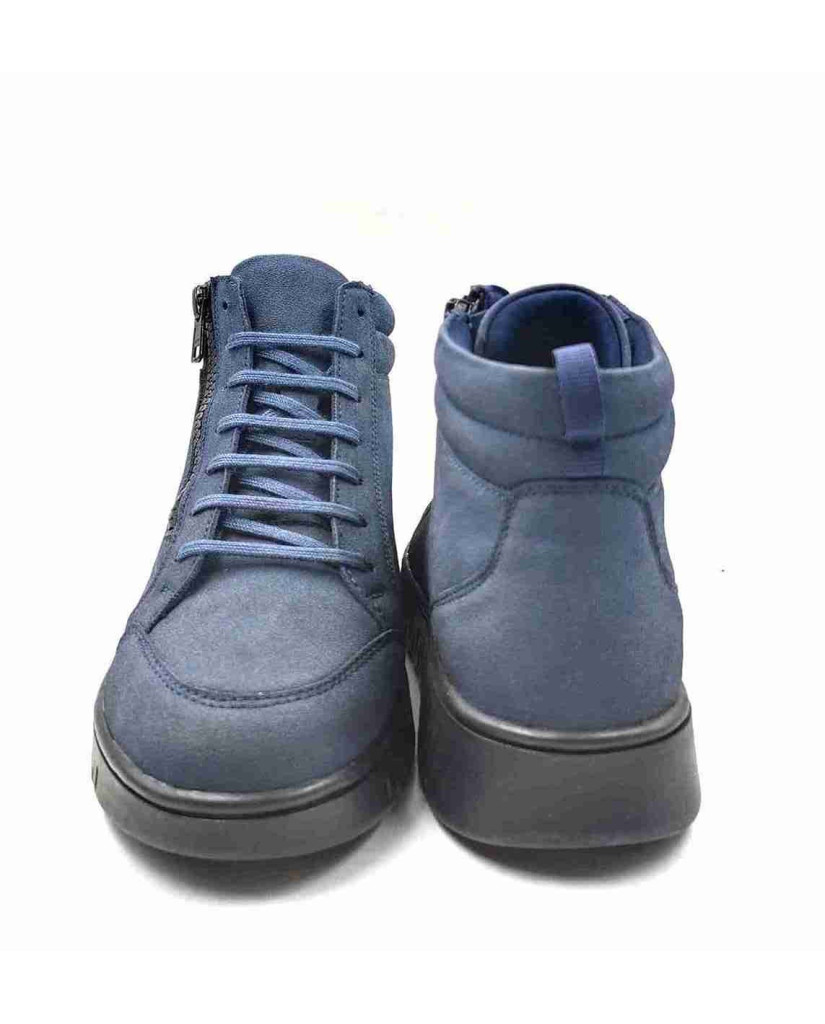 NEFY-1006: Balujas Navy Ankle Boots