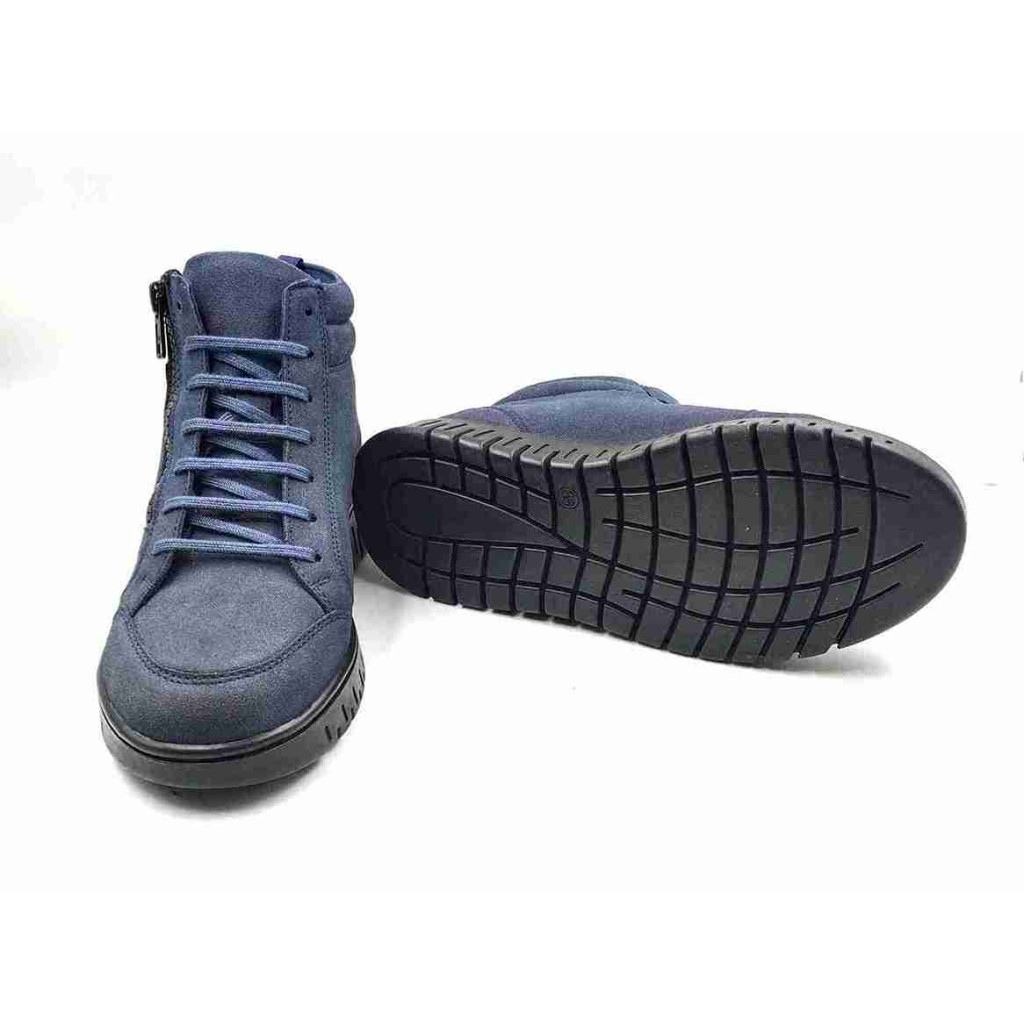 NEFY-1006: Balujas Navy Ankle Boots