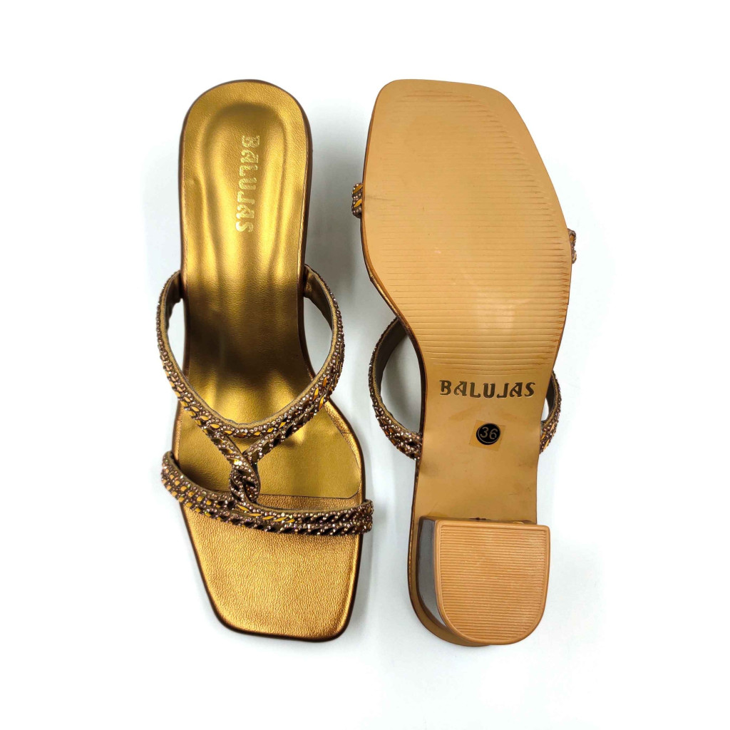 2168: Balujas Women's Antic Block Heel Sandal 2168: Balujas Women's Antic Block Heel Sandal