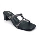 2168: Balujas Women's Black Block Heel Sandal 2168: Balujas Women's Black Block Heel Sandal