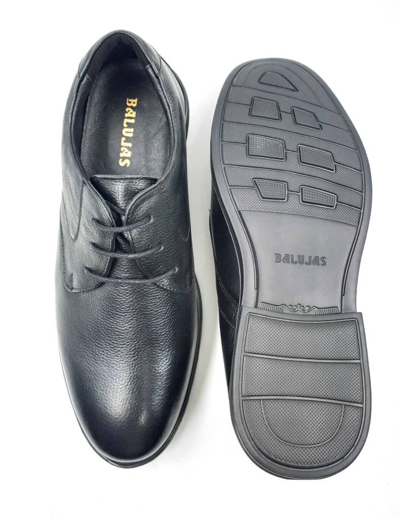 NP-06 Balujas Men's Black Formal Shoes