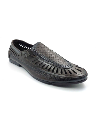 BALENO-2: Balujas Men's Brown Casual Sandal