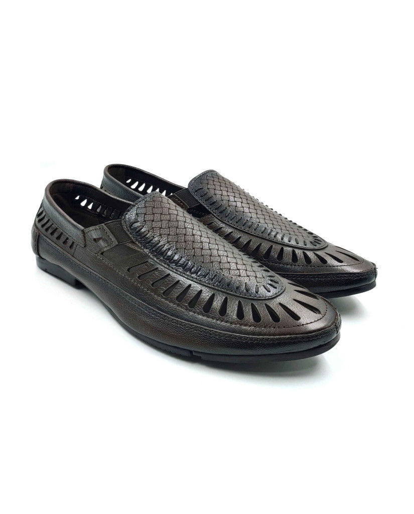 BALENO-2: Balujas Men's Brown Casual Sandal