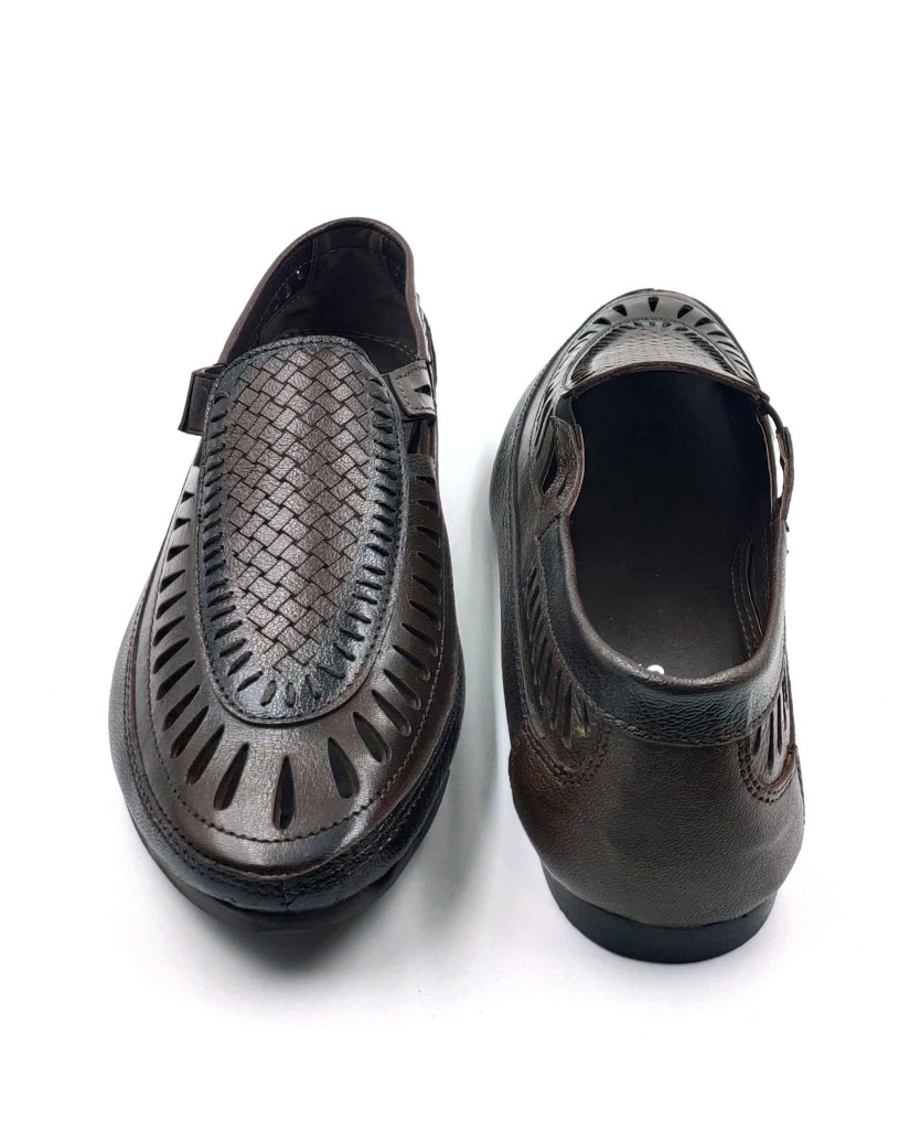 BALENO-2: Balujas Men's Brown Casual Sandal
