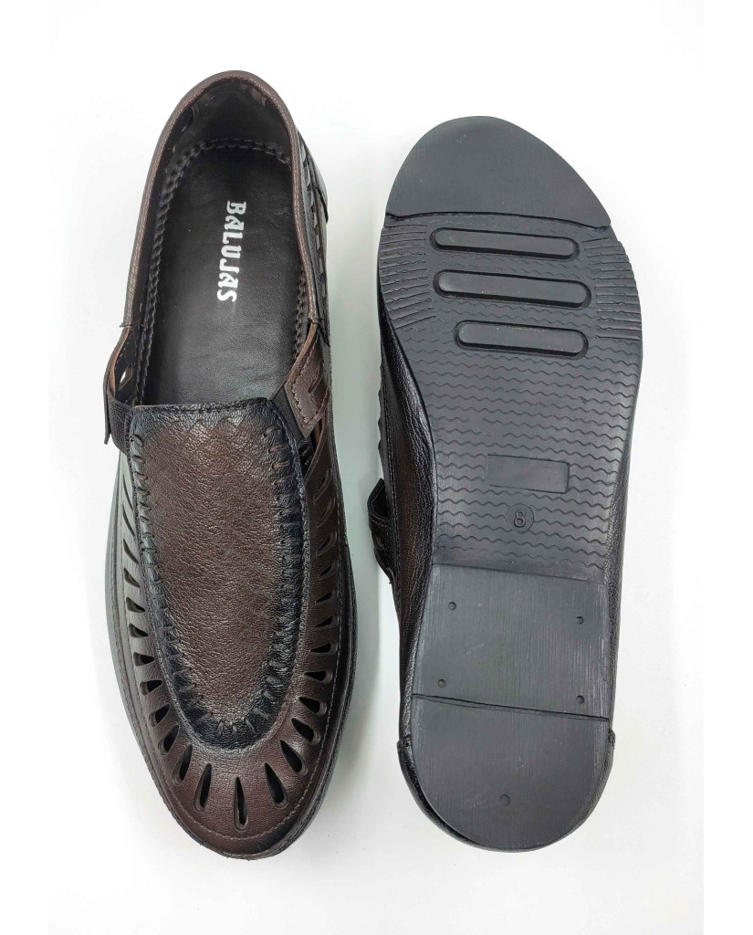 BALENO-2: Balujas Men's Brown Casual Sandal