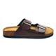 11010: Balujas Men Brown Comfort Slippers