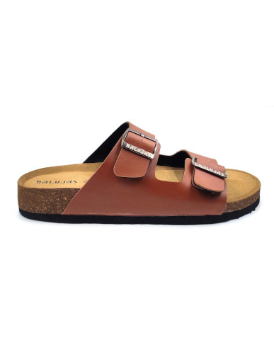11010: Balujas Men Tan Comfort Slippers