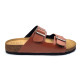 11010: Balujas Men Tan Comfort Slippers