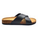 11011: Balujas Men Black Comfort Slippers 11011: Balujas Men Black Comfort Slippers