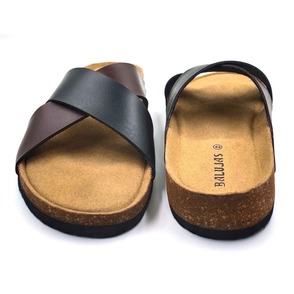 11011: Balujas Men Brown Comfort Slippers 11011: Balujas Men Brown Comfort Slippers