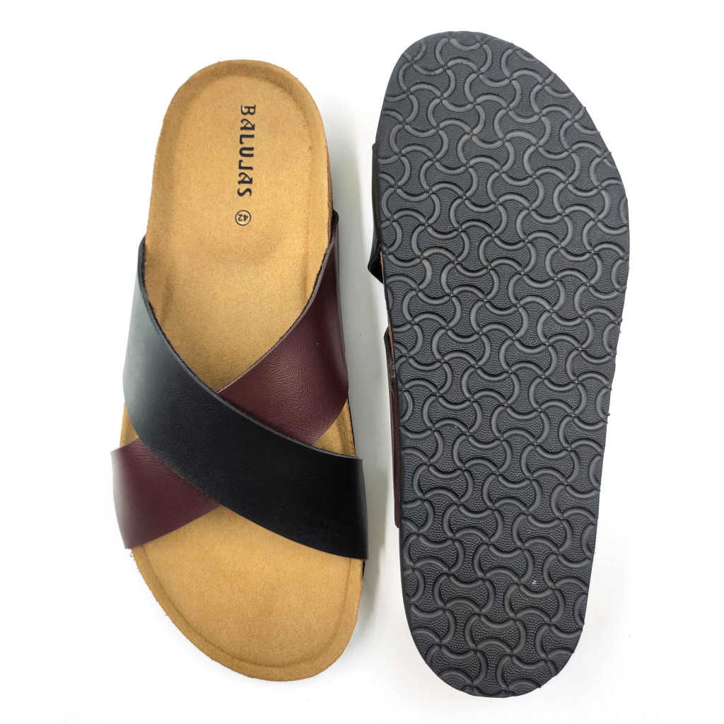 11011: Balujas Men Brown Comfort Slippers 11011: Balujas Men Brown Comfort Slippers