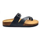 11012: Balujas Men Black Comfort Chappal 11012: Balujas Men Black Comfort Chappal