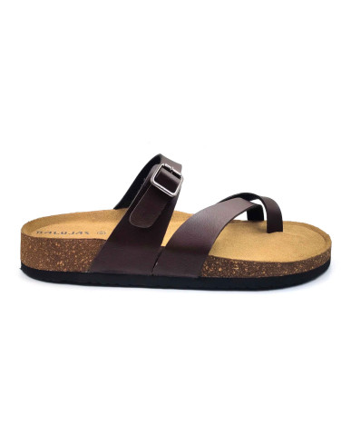 11012: Balujas Men Brown Comfort Chappal