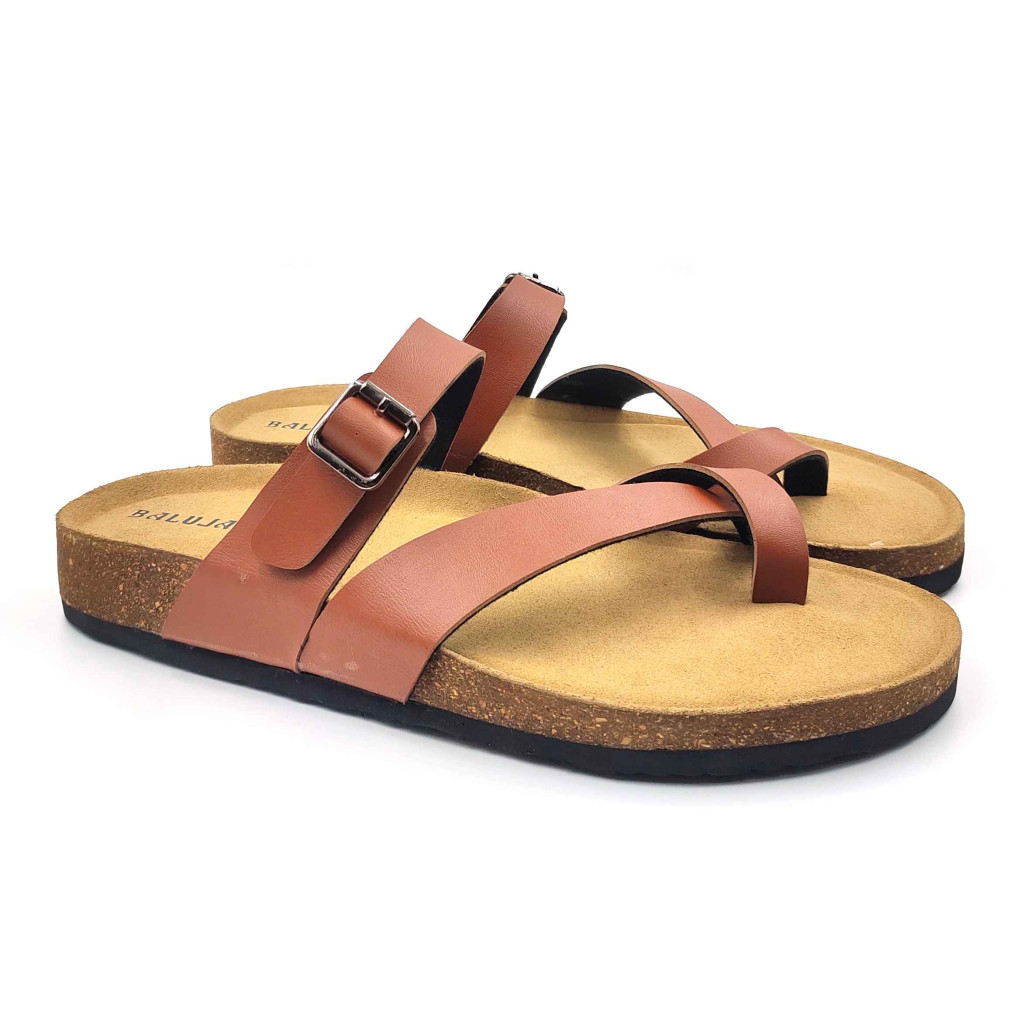 11012: Balujas Men Tan Comfort Chappal 11012: Balujas Men Tan Comfort Chappal