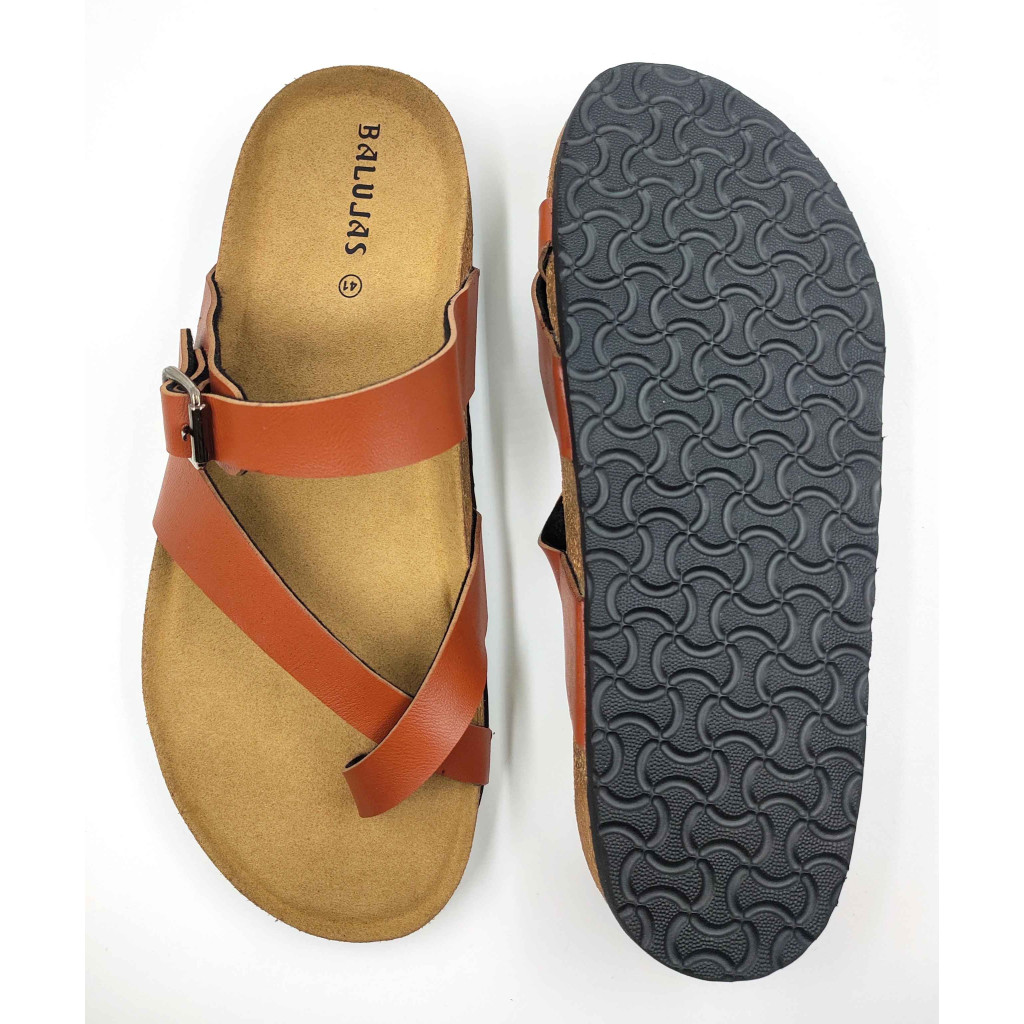 11012: Balujas Men Tan Comfort Chappal 11012: Balujas Men Tan Comfort Chappal