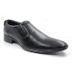 11030 Balujas Man's Black Slip on Shoes