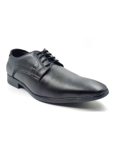 2341 Balujas Men's Black Derby Shoes