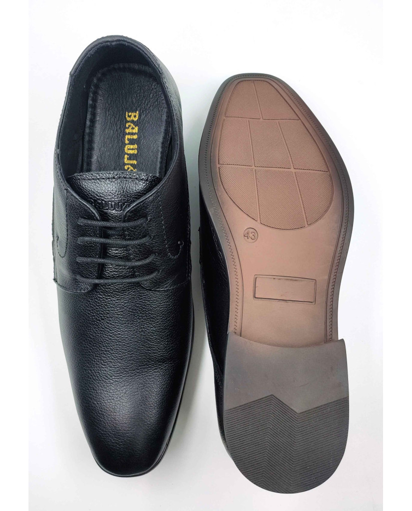 2341 Balujas Men's Black Derby Shoes