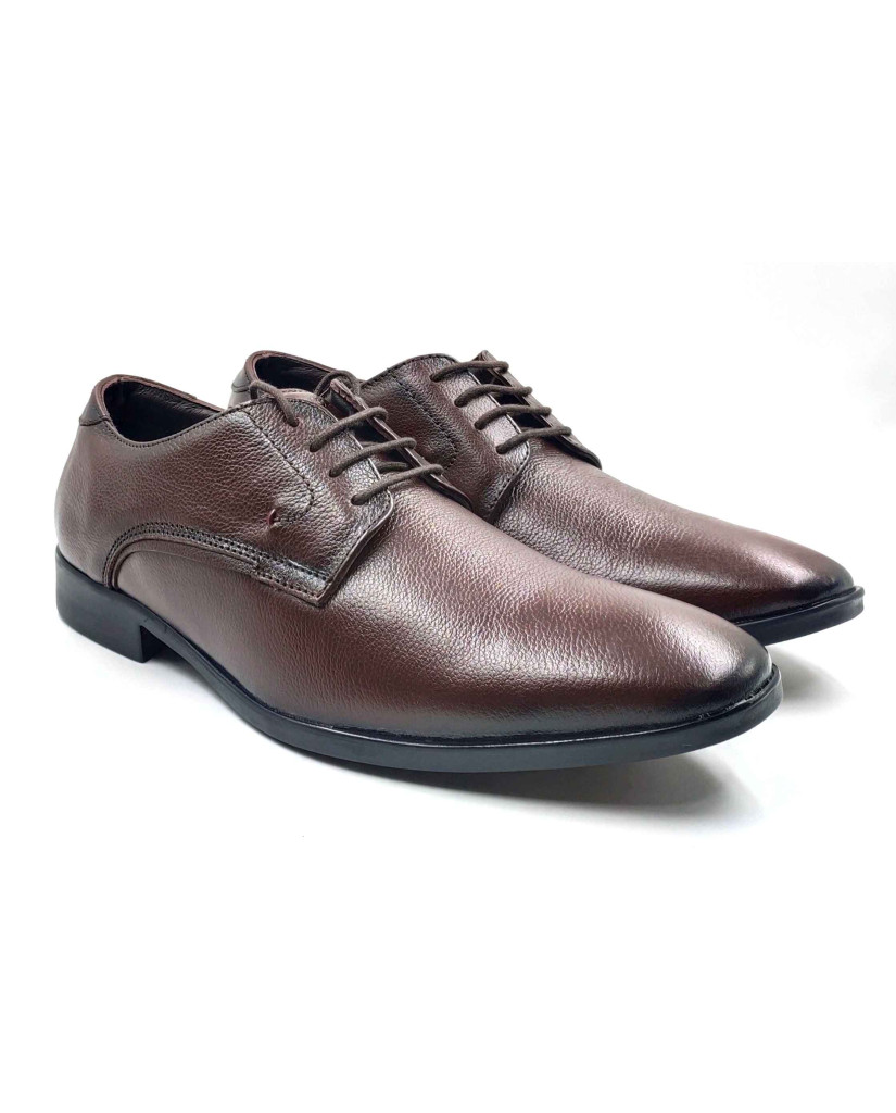 2341 Balujas Men's Brown Derby Shoes