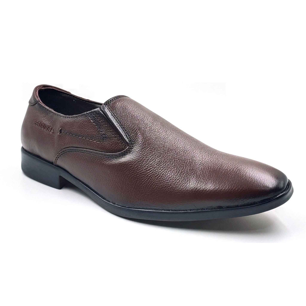 2343 Balujas Man's Brown Slip on Shoes