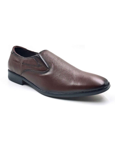 2343 Balujas Man's Brown Slip on Shoes