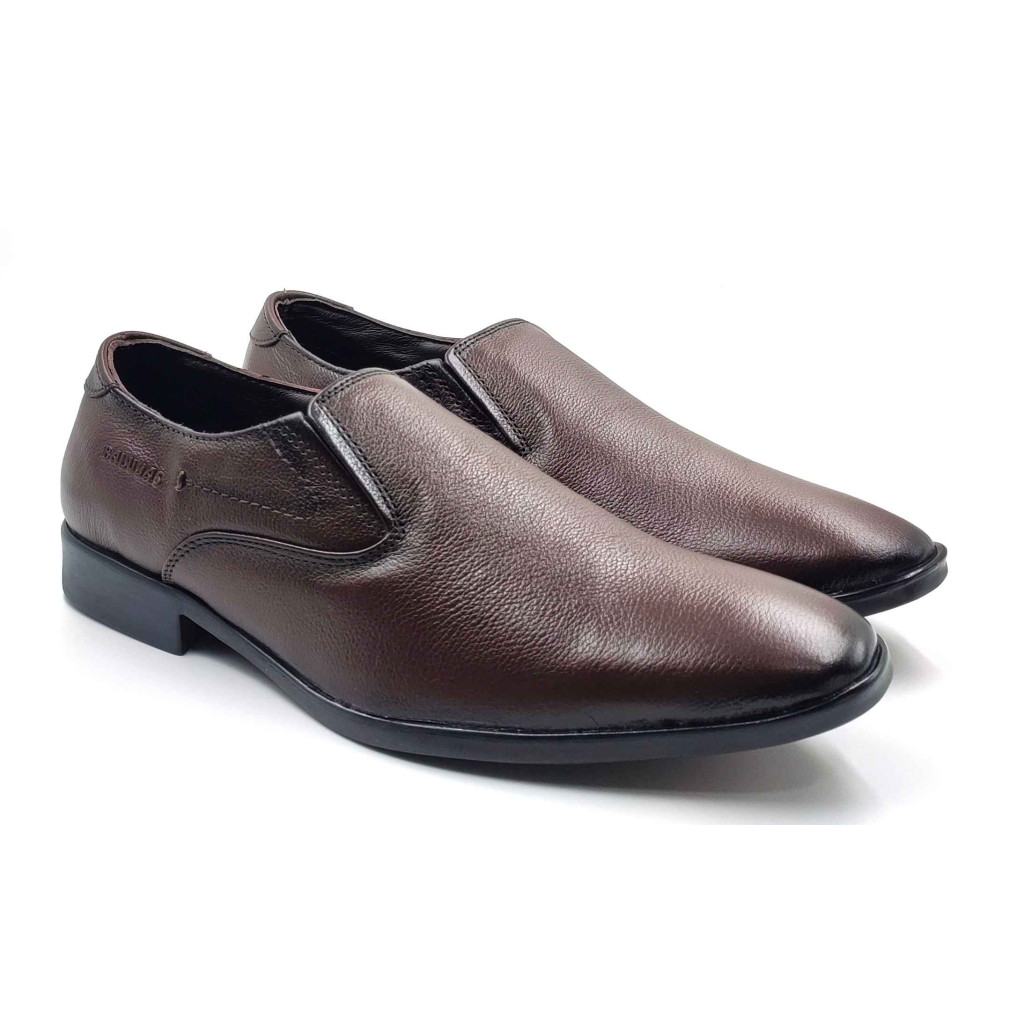 2343 Balujas Man's Brown Slip on Shoes