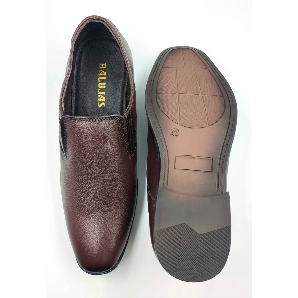 2343 Balujas Man's Brown Slip on Shoes
