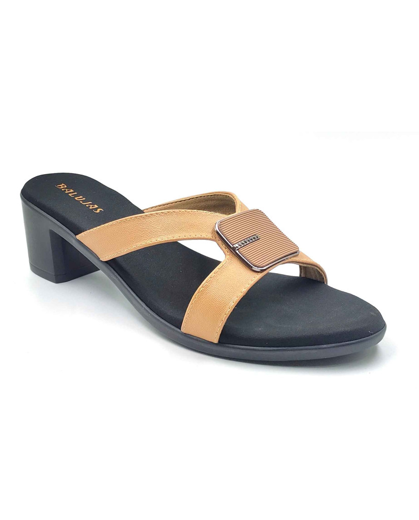 9118: Balujas Chiku Block Heel Slipper