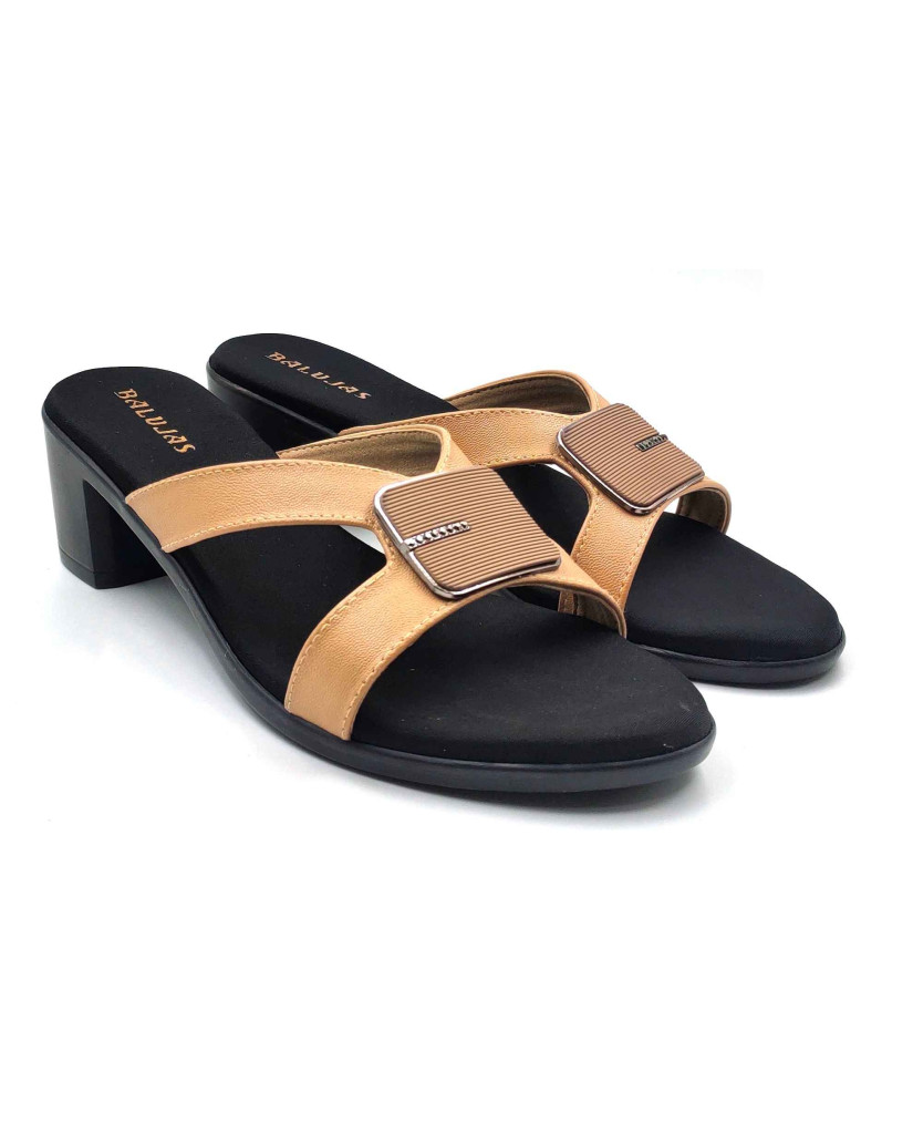 9118: Balujas Chiku Block Heel Slipper