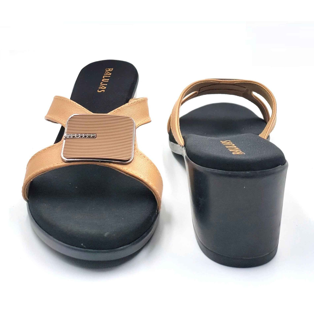 9118: Balujas Chiku Block Heel Slipper