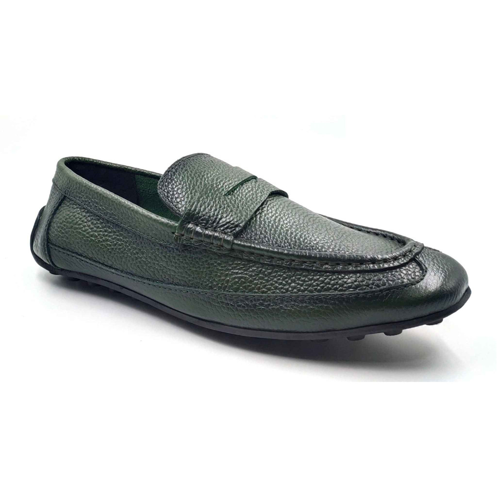 N-5 Balujas Man's Olive Comfort Moccasins