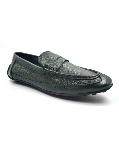 N-5 Balujas Man's Olive Comfort Moccasins