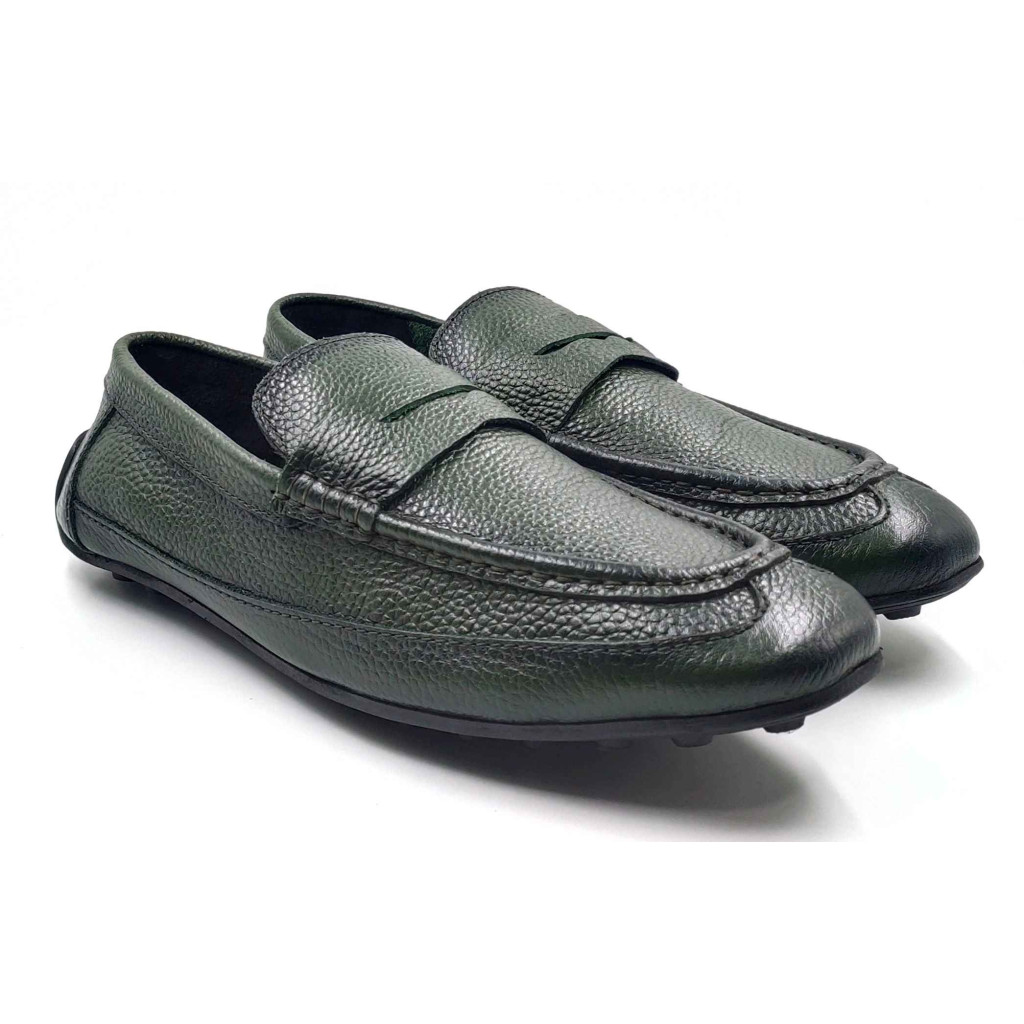 N-5 Balujas Man's Olive Comfort Moccasins