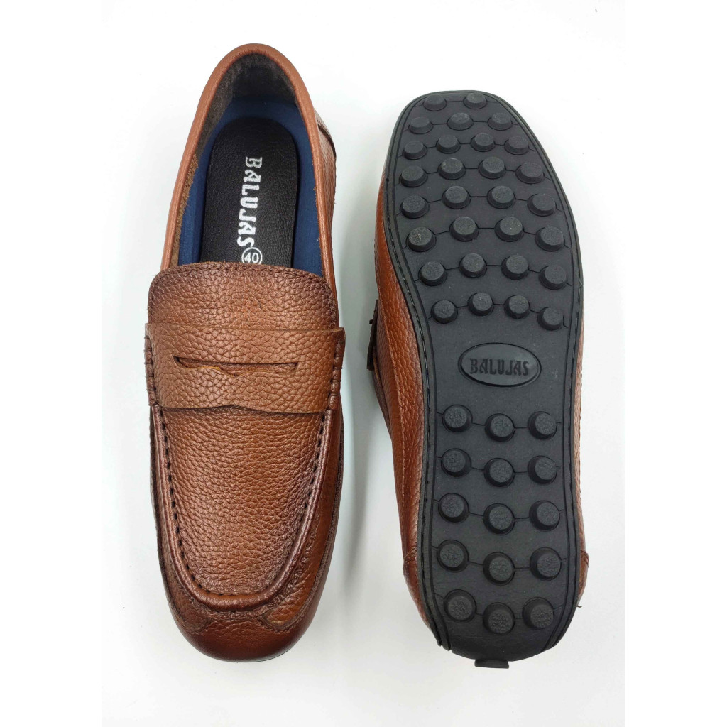 N-5 Balujas Man's Tan Comfort Moccasins