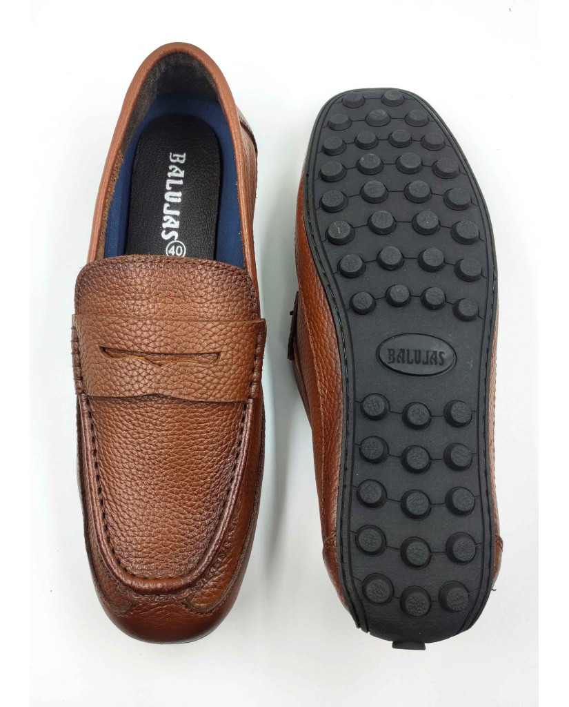 N-5 Balujas Man's Tan Comfort Moccasins