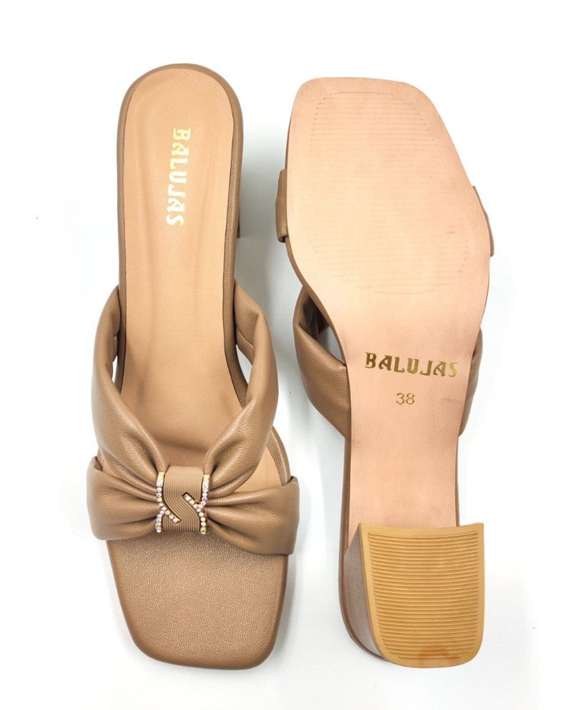 07238: Balujas Women's Chiku Block Heel Sandal