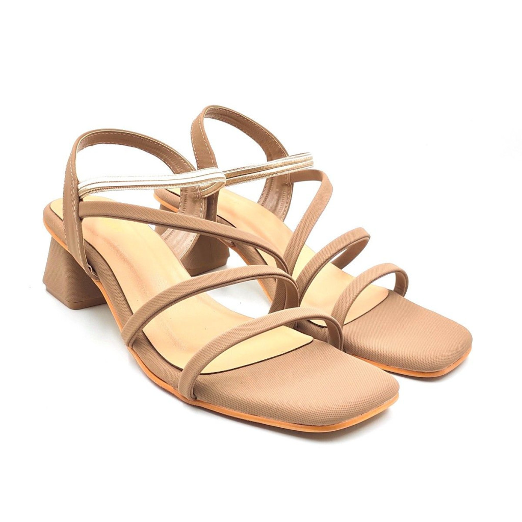 07246 : Balujas Ladies Chiku Block Heel Sandal