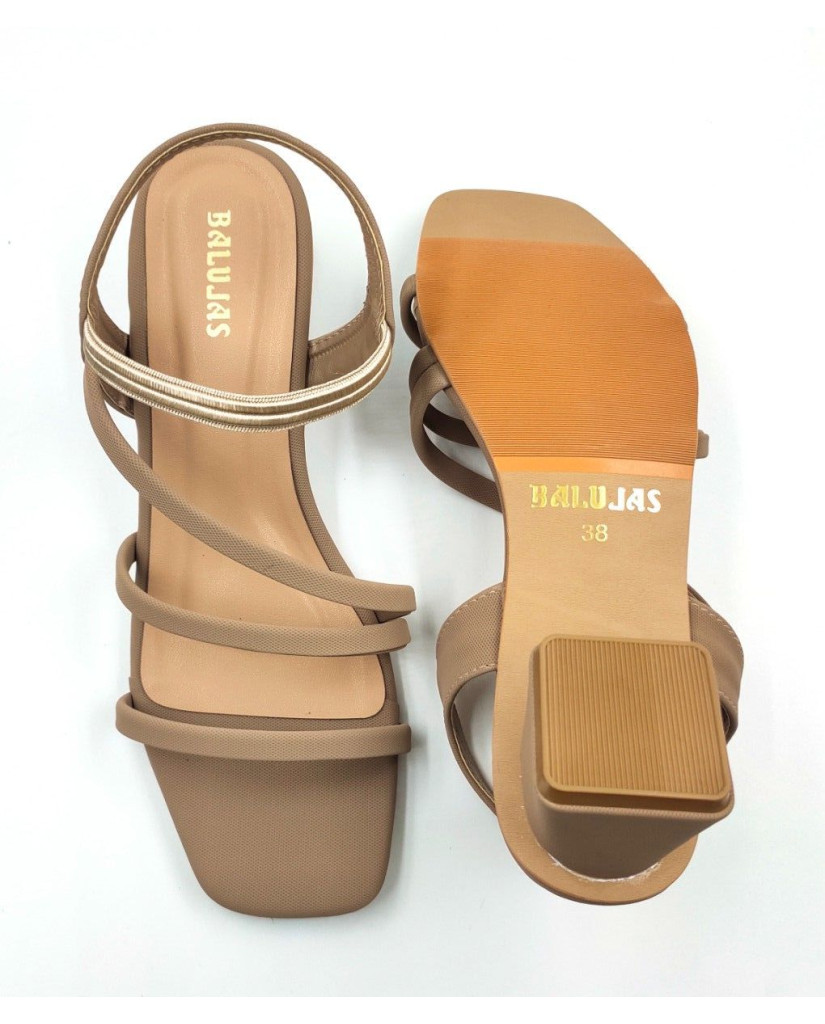 07246 : Balujas Ladies Chiku Block Heel Sandal