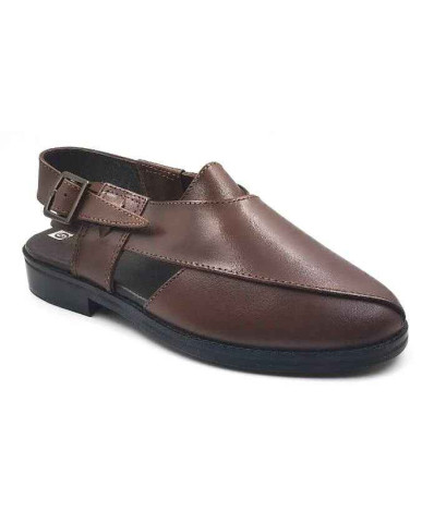 1082 : Balujas Tan Leather Peshawari